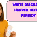 White discharge before period illustration showing common vaginal changes